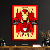 Iron Man Tony Stark Genius Billionaire Playboy Poster